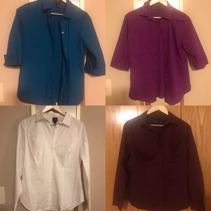 Worthington Women’s Dress Shirts x4